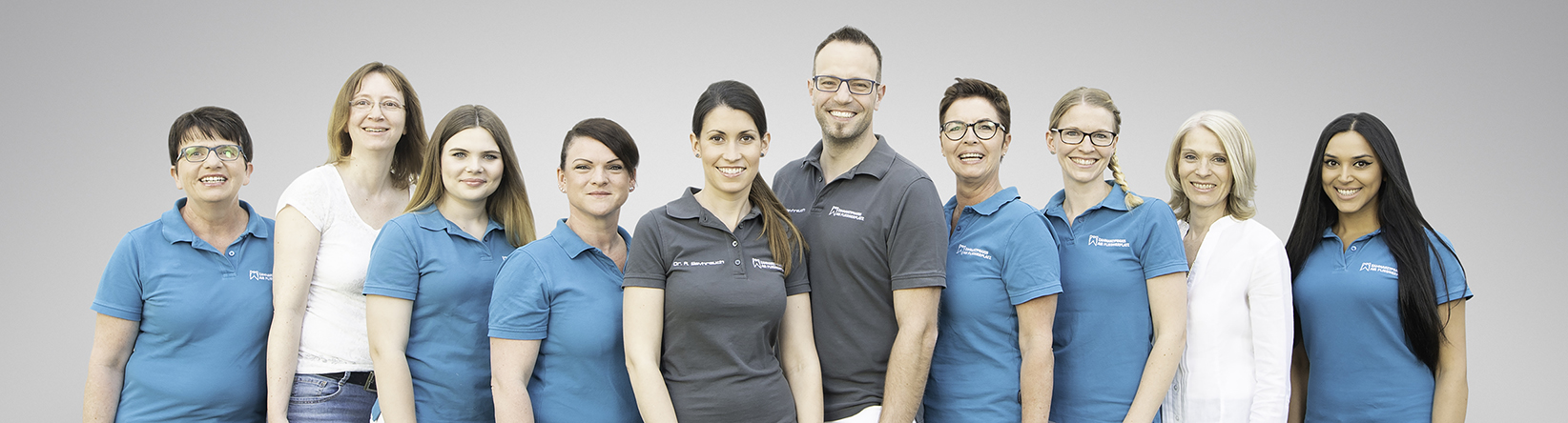 Das Team der Zahnarztpraxis Weyhrauch in Mühltal